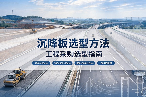 饶阳沉降板选择方法