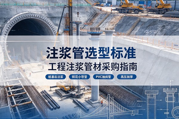 饶阳注浆管选型标准