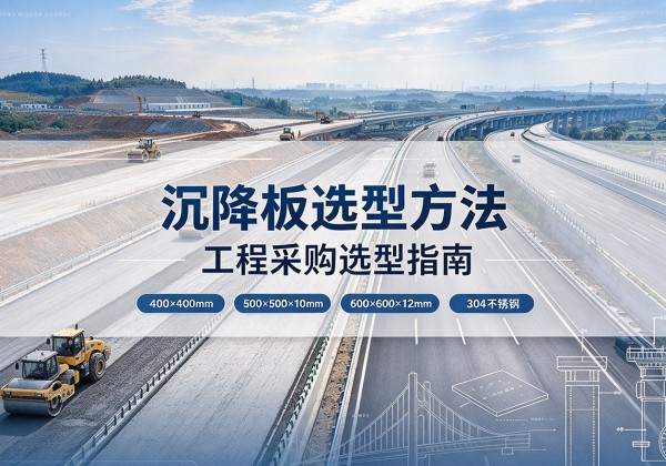 饶阳沉降板选择方法